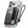 SHARGE ICEMAG 3 batería externa, 10.000 mAh, 25 W Qi2, 35 W USB-C, negro