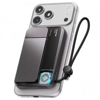 SHARGE ICEMAG 3 batería externa, 10.000 mAh, 25 W Qi2, 35 W USB-C, negro