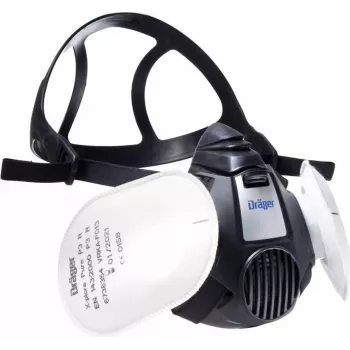 Dräger X-plore 3500 semimáscara set para profesionales con 2x FilterPure P3 (R56960)