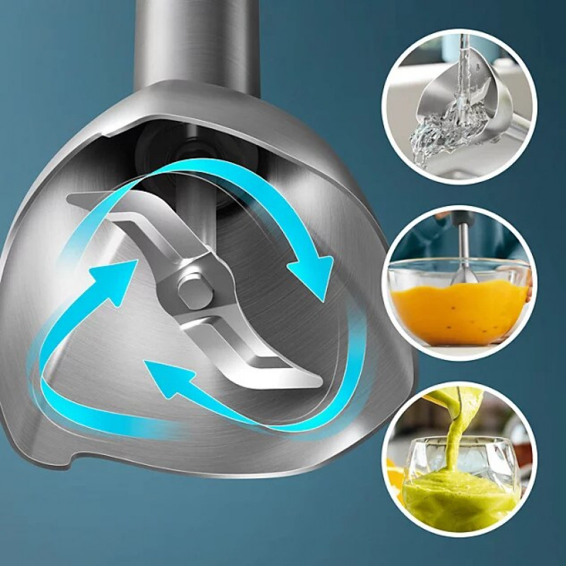 PHILIPS Serie 3000 batidora de mano con varillas, 1000W (HR2563/00)