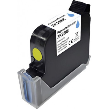 Renkforce cartucho de tinta de disolvente compatible ZK2588, amarillo (RF-7593186)