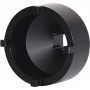 KS Tools 1/2 pulgada llave de tuercas ranuradas KM8, pasadores exteriores (450.5008)