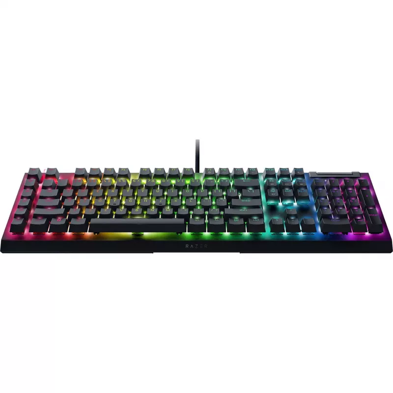 Razer BlackWidow V4 X teclado gaming mecánico con cable, RGB Chroma, distribución nórdica (RZ03-04700600-R3N1)