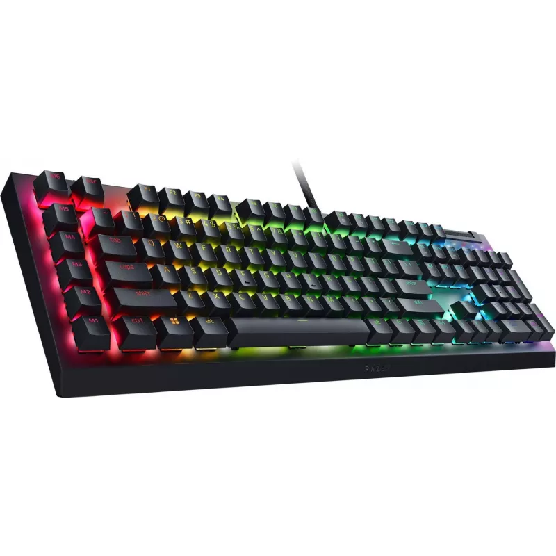 Razer BlackWidow V4 X teclado gaming mecánico con cable, RGB Chroma, distribución nórdica (RZ03-04700600-R3N1)
