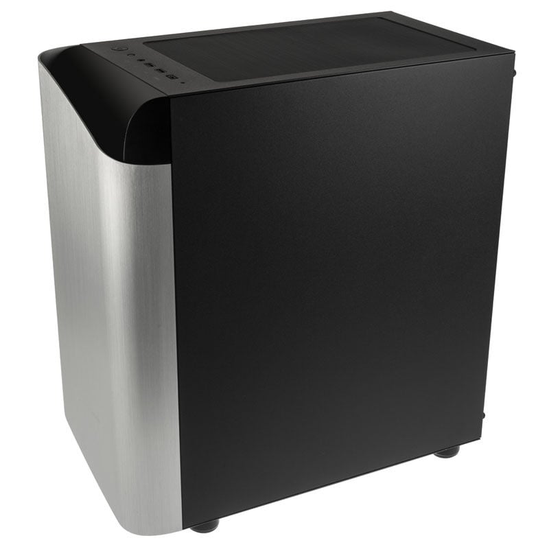 SilverStone Seta A1 Mid Tower, cristal templado - negro/plata