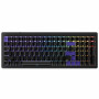 Ducky Cushion 98 teclado gaming, 96%, distribución US (ANSI), Shush Red Switches – negro mate