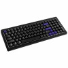 Ducky Cushion 98 teclado gaming, 96%, distribución US (ANSI), Shush Red Switches – negro mate