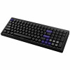 Ducky Cushion 98 teclado gaming, 96%, distribución US (ANSI), Shush Green Switches – negro mate