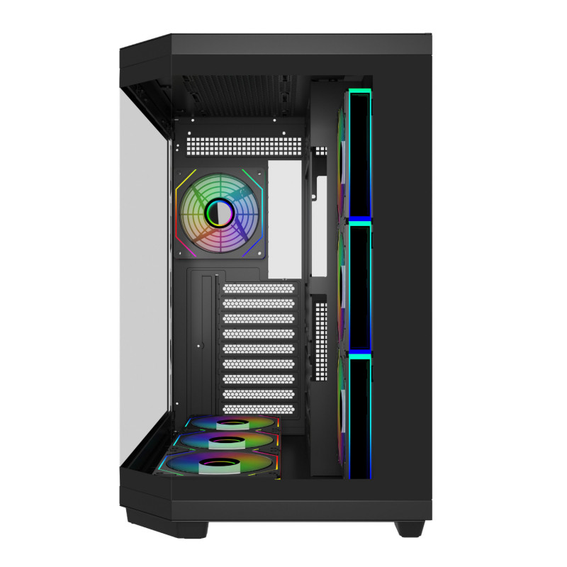 FSP U580 ARGB ATX Ultra Tower caja gaming – negra