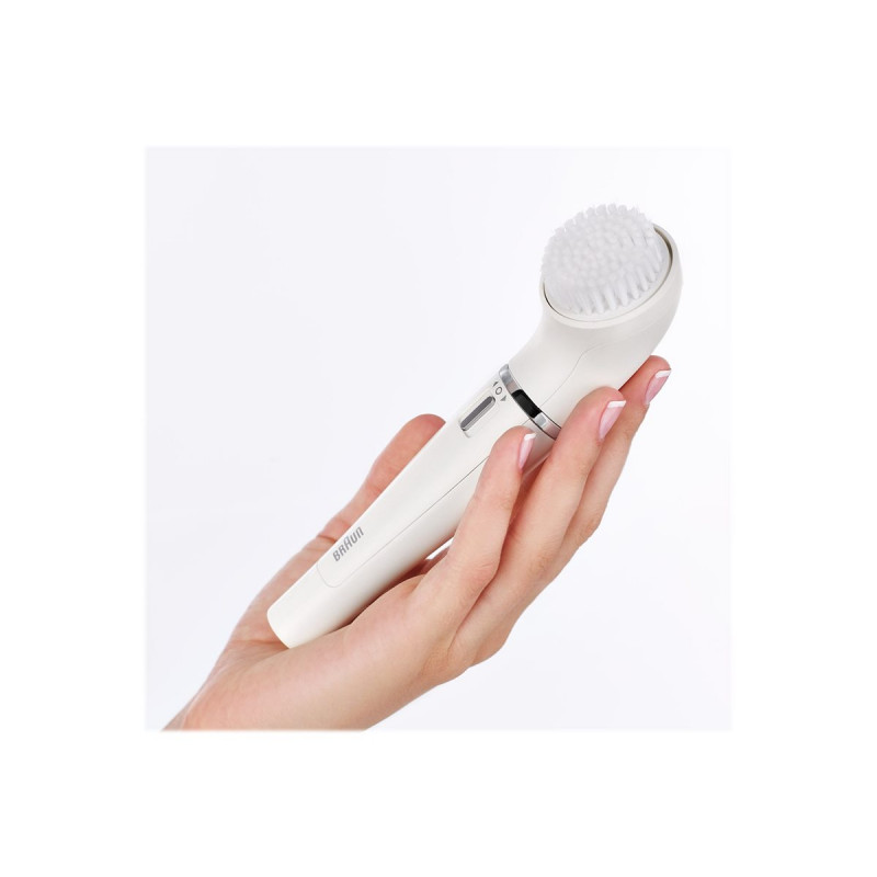 Depiladora facial Braun Face SE810 con cabezal de cepillo limpiador