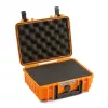 B&W 1000/O/SI maletín de herramientas, naranja, polipropileno (PP), antipolvo, impermeable, 248,92 x 175,26 x 93,98 mm