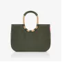 reisenthel loopshopper L cesta de la compra, forest gold, repelente al agua, 25 L (OR5054)