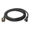 APC Cable de alimentación con bloqueo C19 a 5-20P 3,0 m, 120 V