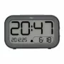 TFA Dostmann Bingo Despertador digital híbrido, pantalla LCD/LED, negro/antracita, 60.2048.01