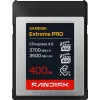 SanDisk Extreme PRO 400GB Tarjeta de memoria CFexpress 4.0 Type B (SDCFEB-400G-GN4NN)