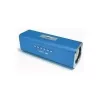 Technaxx Musicman Altavoces activos para USB y SD con batería azul