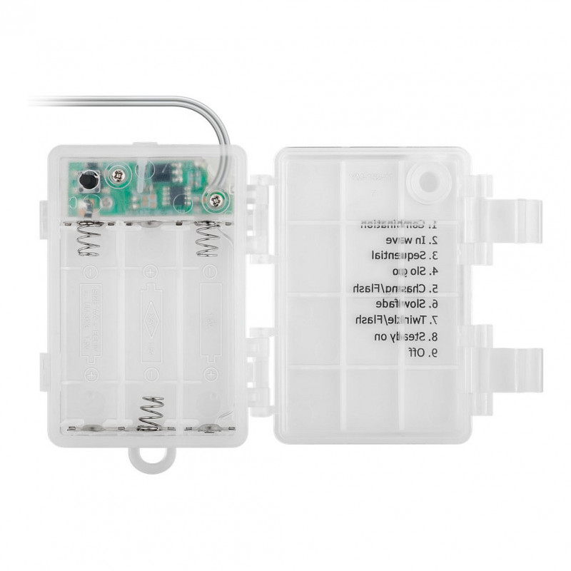Cortina de luz LED Goobay 300 transparente 2,5 m