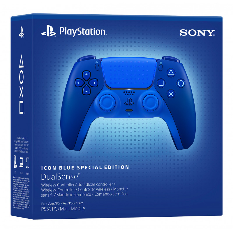Mando inalámbrico Sony DualSense - Icon Blue Special Edition (azul)