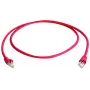 Cable de red Cat6a S/FTP RJ45 Telegärtner snagless, 10 m, Rojo