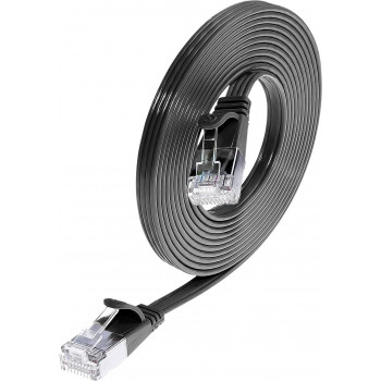 Wirewin cable de red Slim Cat6 U/FTP RJ45, 10 m, gris