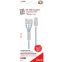 2GO cable USB USB-B a USB-C/Micro-USB-B/Lightning, 1,5 m, multicolor