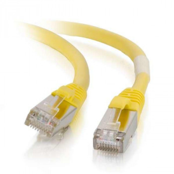 Mercodan cable de parcheo Cat6a S/FTP RJ45, 20 m, amarillo