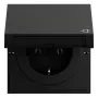 Gira 445474 toma SCHUKO KD, System 70, negro