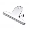 Wonday pinza para documentos de metal, ancho 144 mm, apertura 45 mm, níquel