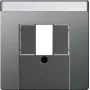 Gira tapa BSF TAE/USB, acero inoxidable, 0876600