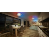 Osram SMART+ WiFi Orbis lámpara de pared/techo Magic 500 mm, RGB+TW, regulable, 38 W – negro/blanco