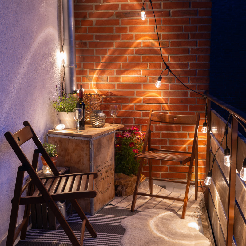 Osram SMART+ guirnalda luminosa de exterior, IP44, RGBW, 4,5 W, Wi-Fi