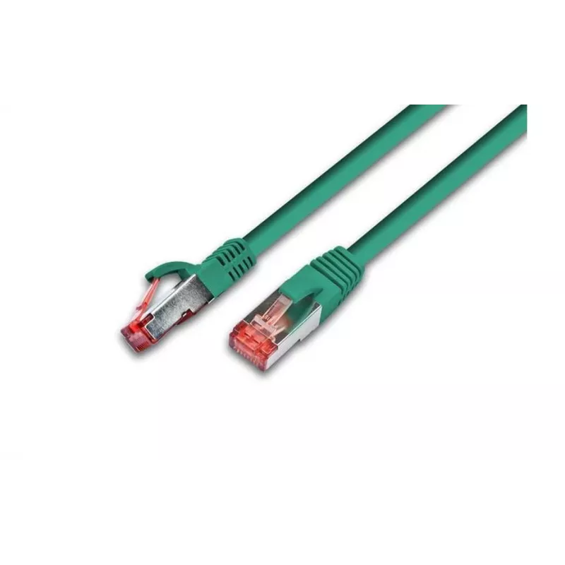 Wirewin cable de parcheo Cat6a S/FTP, 5 m, verde
