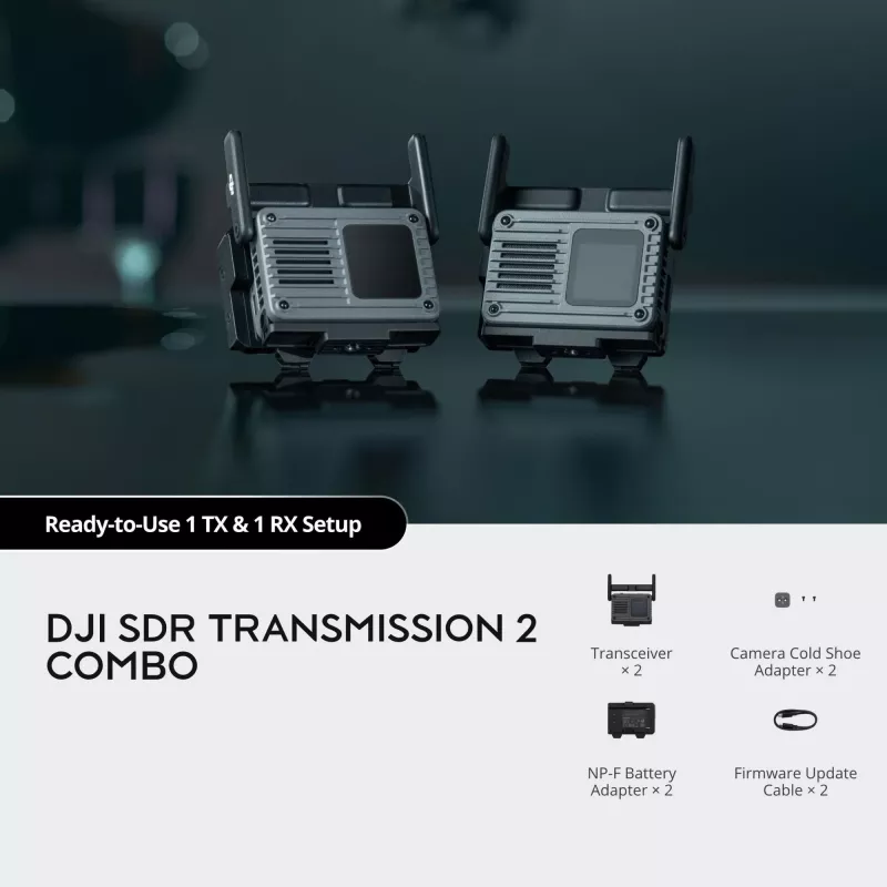 DJI SDR Transmission Combo 2 - sistema de transmisión de imagen