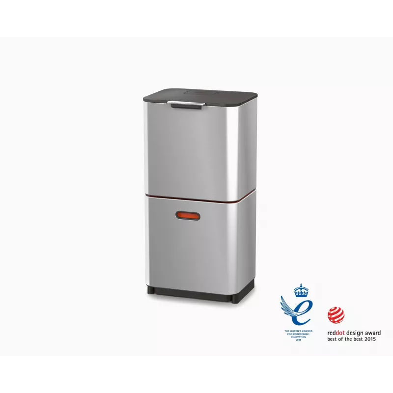 Cubo de basura de acero Joseph Joseph Totem Max 60 L (30060)