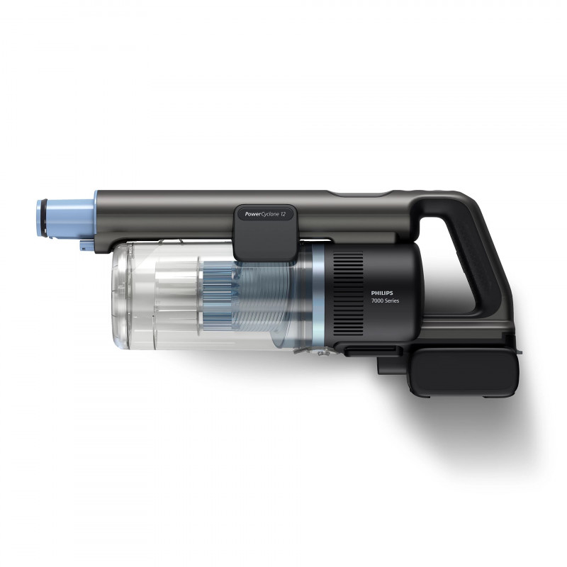 Aspirador de escoba inalámbrico Philips Aqua 7000 XC7053/01 para mojado y seco, negro