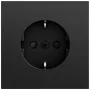 Toma de corriente SCHUKO SP Gira System 70, negro, 445374