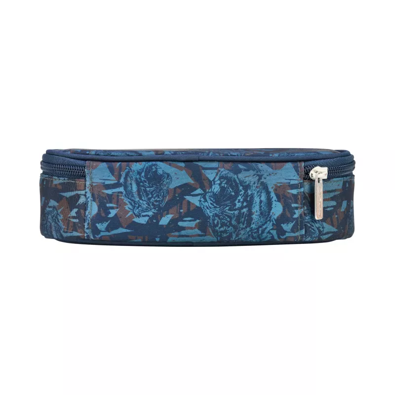 herlitz be.bag beatBox estuche Camo Tiger, poliéster, compartimento principal con cremallera XXL