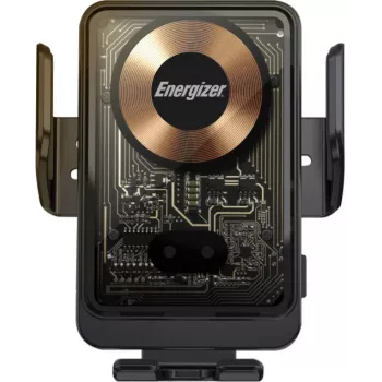 Energizer ECA008 cargador inalámbrico Qi para coche, 15W, negro