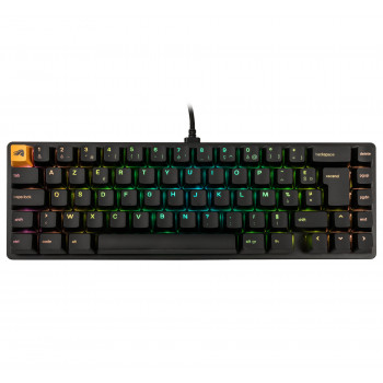Glorious GMMK 2 Compact teclado – interruptores Fox, distribución FR, negro