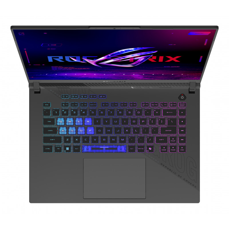ASUS ROG Strix G16 G614PR-RV164W portátil WUXGA - AMD Ryzen 9 8940HX, 16GB RAM, 512GB SSD, NVIDIA GeForce RTX 5070 Ti, Windows 11 Home