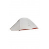 Naturehike Cloud Up 3 Pro 20D tienda de campaña, gris claro / rojo