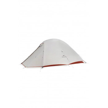 Naturehike Cloud Up 3 Pro 20D tienda de campaña, gris claro / rojo