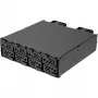 SilverStone FSM08B-MS marco para unidad, negro