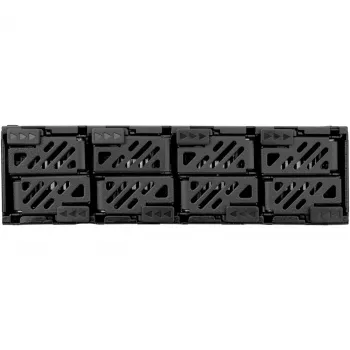 SilverStone FSM08B-MS marco para unidad, negro