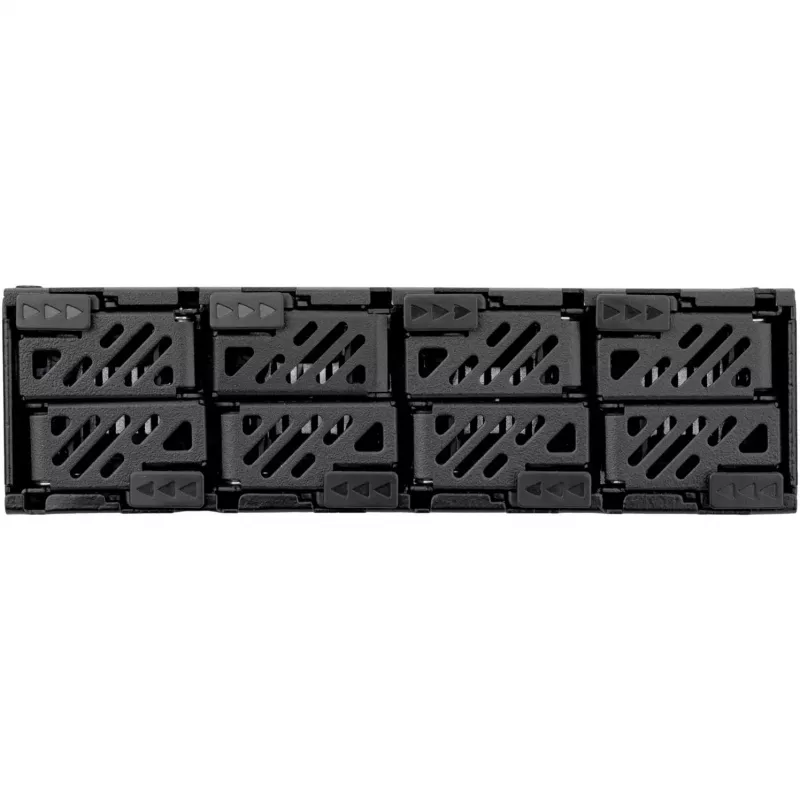 SilverStone FSM08B-MS marco para unidad, negro