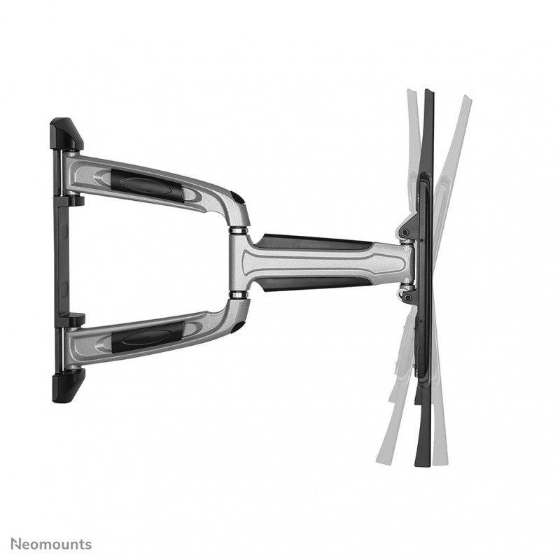 Neomounts LED-W700SILVER soporte de pared para pantalla plana (3 articulaciones y inclinable), plata