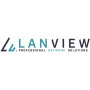 Lanview Puerta frontal de cristal con cerradura para RDL42U81BL
