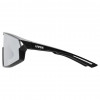 Uvex Skyryse Gafas de sol para ciclismo, Negro Mate / Plata