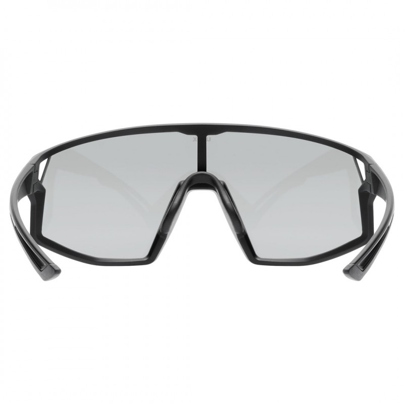 Uvex Skyryse Gafas de sol para ciclismo, Negro Mate / Plata