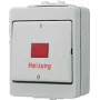 Jung 603 HW Interruptor de 3 polos, Blanco